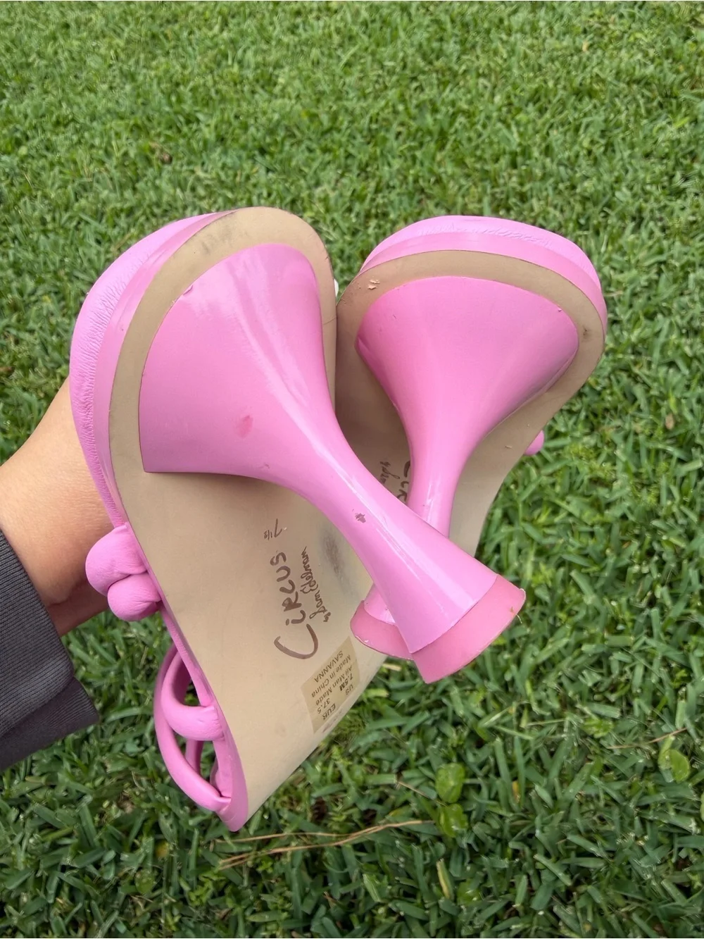 Circus by Sam Edelman Savanna Pink Carnation Heels Size 7.5